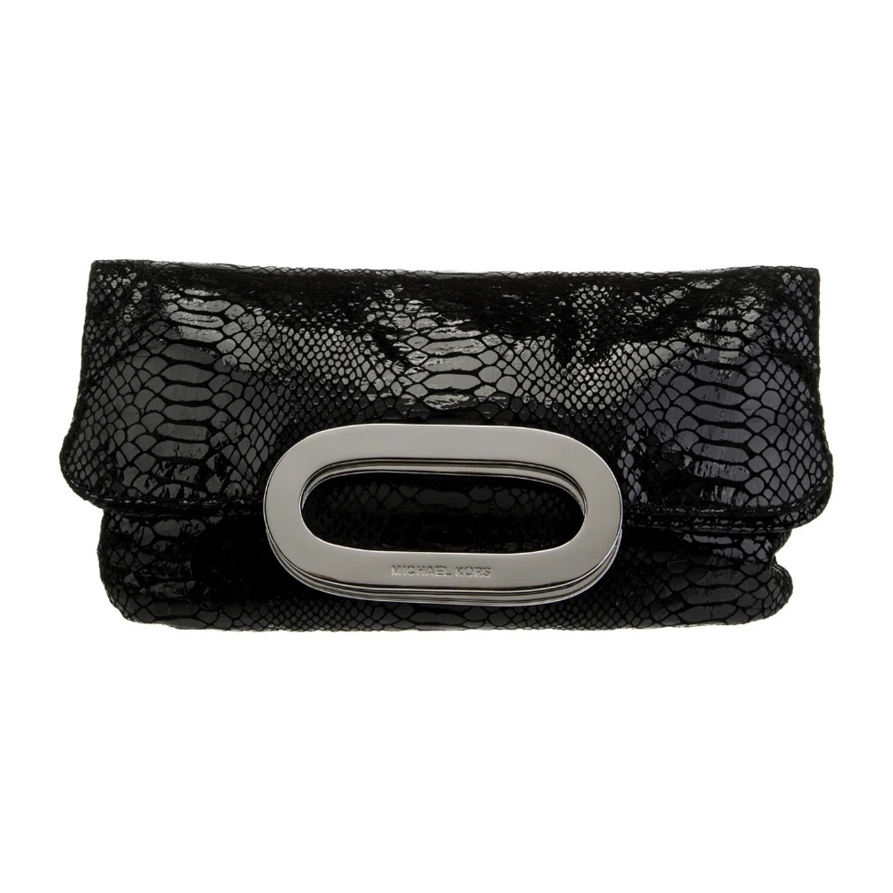 Michael Michael Kors | Python-Embossed Clutch Bag - image 1